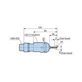 Point Master Pro PMP Series HSK-E32 Shank Type  HSK-E32-PMP-120 - Big-tools Industrial Supply Tools for Metal Cutting